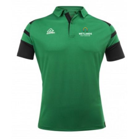 Wetlands Outdoor poloshirt heren groen/zwart
